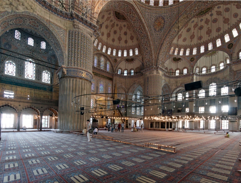 Blue Mosque, Istanbul Turkey 4.jpg - Blue Mosque, Istanbul, Turkey